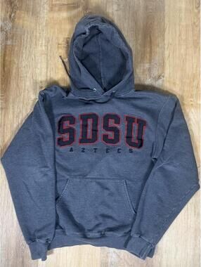Champion Women's Grey San Diego State University Hoody